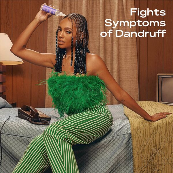 SheaMoisture Hair Care System Anti-Dandruff Pre-Wash For Stronger Hair & Healthier Scalp Formulated With Apple Cider Vinegar Fair Trade Shea Butter For Soft, Smooth Hair 4oz