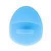 Beauty Blackhead Pad Wash Cleansing Facial Exfoliating Brush Tool Silicone Brush Shampoo Brush Rose (Blue, One Size)