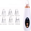 Electric Blackhead Remover Vacuum – Rechargeable Pore Cleaner with 6 Tips for Deep Cleansing & Anti-Aging Skincare