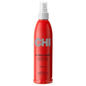 CHI 44 Iron Guard Thermal Protection Spray, Nourishing Formula Helps Resist Heat Damage to Hair & Tame Frizz, Clear, 8 Oz, Pack of 2