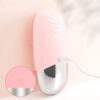 3-in-1 Sonic Vibration Silicone Facial Cleanser & Massager Pink