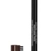 Rimmel London Brow This Way Professional Eyebrow Pencil, Long-Wearing, Highly-Pigmented, Built-In Brush, 004, Black Brown, 0.05oz