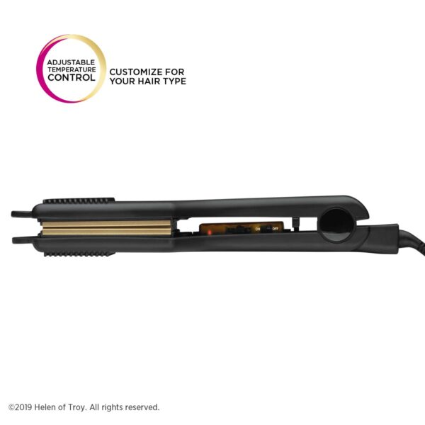 Gold N Hot Professional Ceramic 2” Hair Crimper Iron, 2 Inch (Pack of 1)