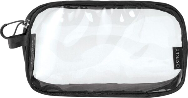 Osprey Ultralight Clear Liquids Pouch for Travel, Black