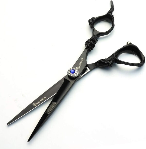 6 inch Hairdressing Scissors Set Barber Shop Hair Beauty Shears Styling Tools (Scissors set)