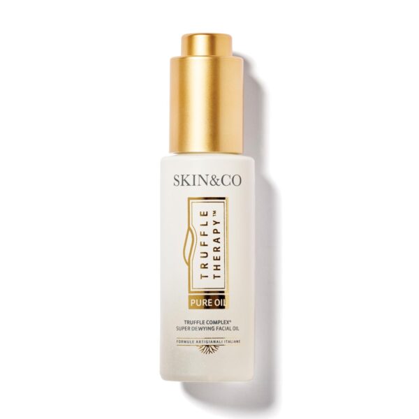 SKIN&CO Truffle Therapy Facial Oil, 1 FL OZ, For Women + Men, Providing Deep Hydration, Anti-Aging Benefits, And A Radiant Glow With Black Winter Truffle, Made in Italy