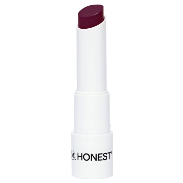 Honest Beauty Moisturizing Vegan Tinted Lip Balm | Antioxidant-rich Acai Extracts + Avocado Oil | Paraben Free + Cruelty Free | Plum Drop