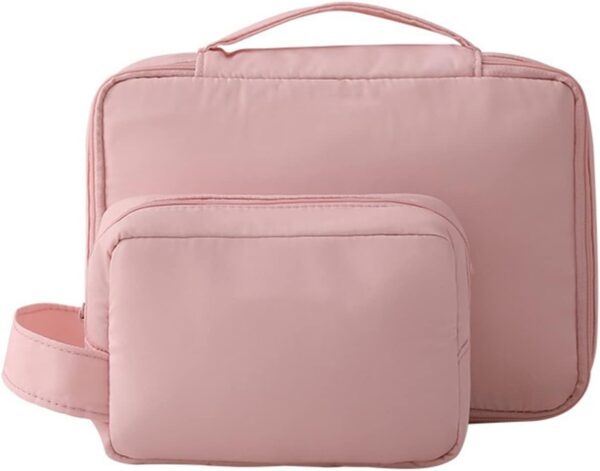 Makeup Bag for Women Toiletries Organizer Travel Make Up Storage Pouch Female Large Capacity Portable Cosmetic Case