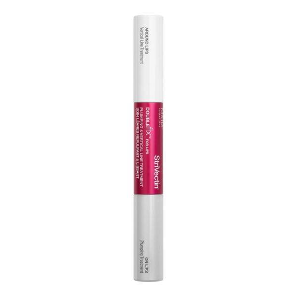 StriVectin Anti-Wrinkle Double Fix for Lips Plump and Smooth Vertical Lines, Hydrating Two-in-One Treatment, 0.16 Fl O