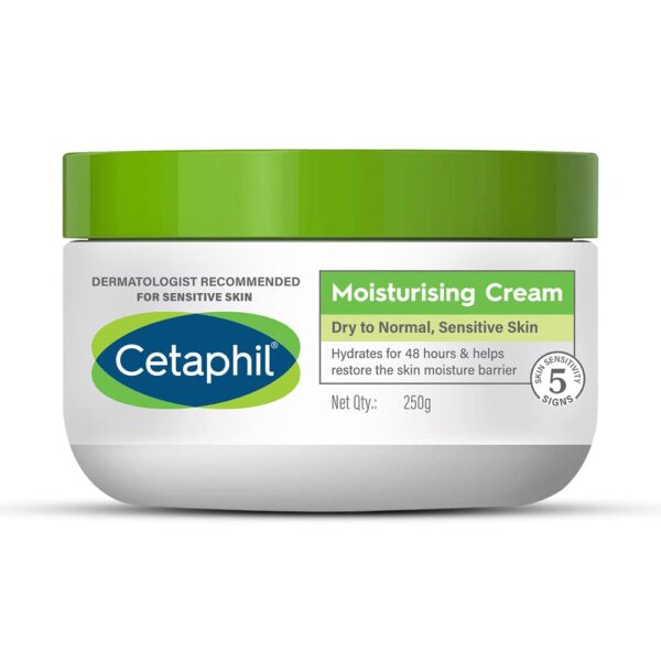 Cetaphil Face & Body Moisturizer, Hydrating Moisturizing Cream for Dry to Very Dry, Sensitive Skin, NEW 8.8 oz, Fragrance Free, Non-Comedogenic, Non-Greasy (Packaging May Vary)