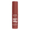 NYX PROFESSIONAL MAKEUP Smooth Whip Matte Lip Cream, Long Lasting, Moisturizing, Vegan Liquid Lipstick - Latte Foam (Pinky Mauve)