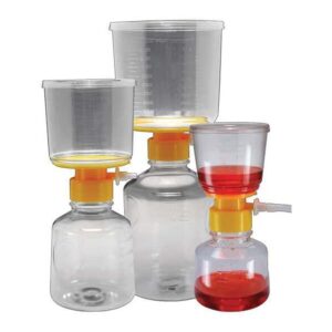 Argos BNY2225 Nylon Membrane Sterile Bottle Top Aspirator Vacuum Filtration Unit, 0.22 micrometer Pore Size, 250mL Capacity (Case of 12)