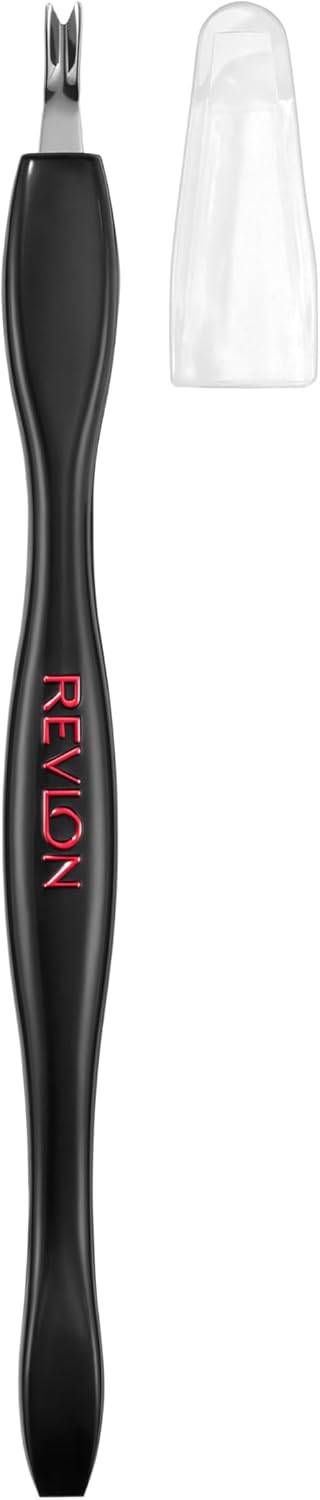 Revlon Cuticle Trimmer With Cap, High Precision V-Tip and Comfortable Grip for Gentle and Easy Trimming, 1 Count