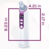 Beurer Blackhead Remover Pore Vacuum with 3 Suction Head Attachments & 5 Suction Levels, for All Skin Types - Blackhead Vacuum for Deep Cleansing, FC41
