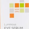 Andalou Naturals Luminous Eye Serum, Illuminating Eye Cream for Dark Circles and Puffiness, Vitamin C, Caffeine & Goji Glycopeptides for a Rejuvenated, Refreshed, Tighter Appearance, 0.6 Ounce