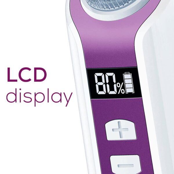 Beurer Blackhead Remover Pore Vacuum with 3 Suction Head Attachments & 5 Suction Levels, for All Skin Types - Blackhead Vacuum for Deep Cleansing, FC41