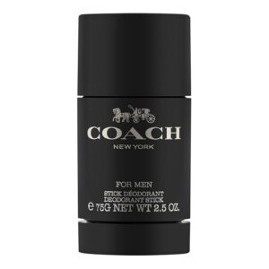Coach For Men Deodorant Stick - Long Lasting Fragrance with notes of Pear Nashi, Cardamom & Vetiver - Fougere & Woody - 2.5 oz.