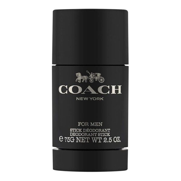 Coach For Men Deodorant Stick - Long Lasting Fragrance with notes of Pear Nashi, Cardamom & Vetiver - Fougere & Woody - 2.5 oz.