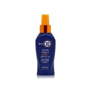 It's a 10 Haircare Miracle Leave-In Plus Keratin, 4 Fl. Oz (Pack of 1)
