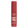 NYX PROFESSIONAL MAKEUP Smooth Whip Matte Lip Cream, Long Lasting, Moisturizing, Vegan Liquid Lipstick - Parfait (Midtone Red Nude)