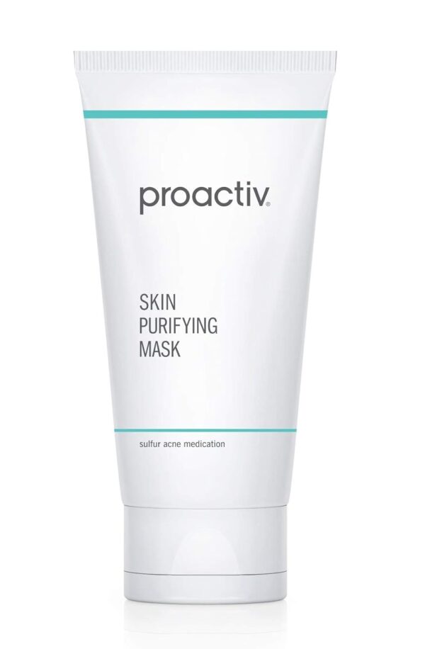 Proactiv Skin Purifying Acne Face Mask and Acne Spot Treatment, Detoxifying Facial Mask with 6% Sulfur, 90 Day Supply, Cream, 3 Oz