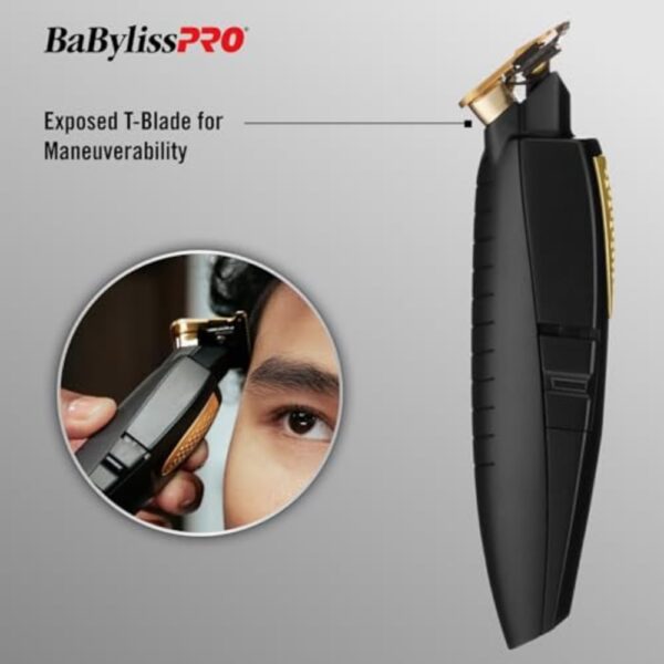BaBylissPRO LithiumFX Cord/Cordless Lithium Ergonomic Hair Trimmers for Men