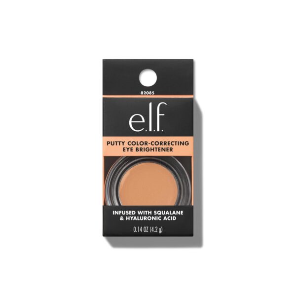 e.l.f. Putty Color-Correcting Eye Brightener, Under-eye Brightener & Primer Reduces Appearance Of Dark Circles, Vegan & Cruelty-Free, Light/Medium