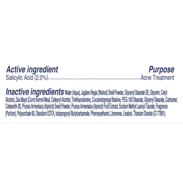 St. Ives Acne Control Face Scrub Deeply Exfoliates and Prevents Acne for Smooth, Glowing Skin Apricot Made with Oil-Free Salicylic Acid Acne Medication, Made with 100% Natural Exfoliants 6 oz