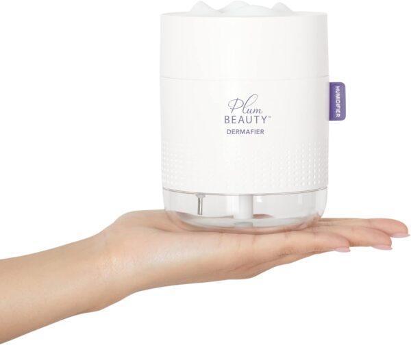 Portable Facial Steamer, 2 Settings - USB Powered, Hydrate & Revitalize Skin, Up to 12 Hours of Use