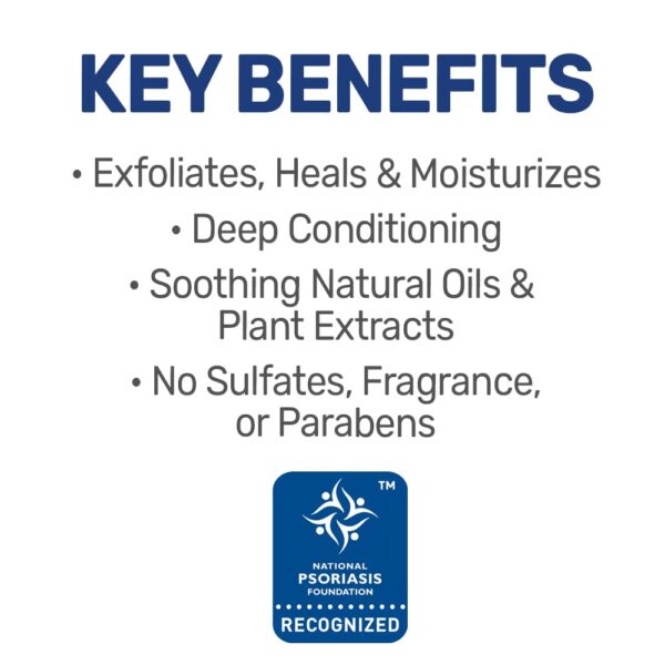 MG217 Deep Conditioning Salicylic Acid Scalp Care for Psoriasis, Exfoliating and Hydrating Formula, Sulfate-Free, Paraben-Free, Cruelty-Free, Fragrance-Free, 6 fl oz