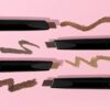 wet n wild Ultimate Eyebrow Retractable Definer Pencil, Medium Brown, Dual-Sided Brow Brush, Fine Tip, Shapes, Defines, Fills Brow Makeup