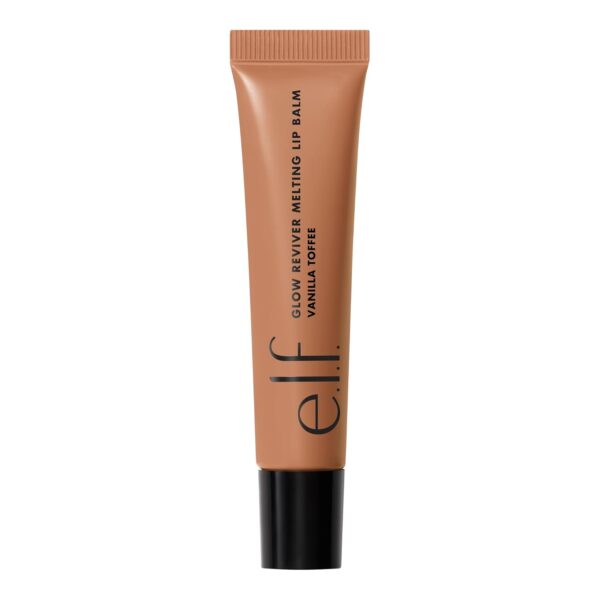 e.l.f. Glow Reviver Melting Lip Balm, Hydrating Tinted Lip Balm For A Glossy Finish & Soft, Supple Lips, Vegan & Cruelty-Free, Vanilla Toffee