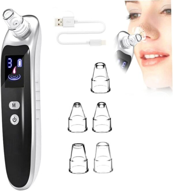 Blackhead Vacuum Remover USB Pore Acne Cleaner Nose Facial Care Whitehead Extractor Toolvacuum