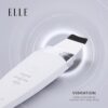 Elle - Ultrasonic Exfoliating Skin Spatula, Deep Cleansing, Exfoliation, Skin Renewal (White)