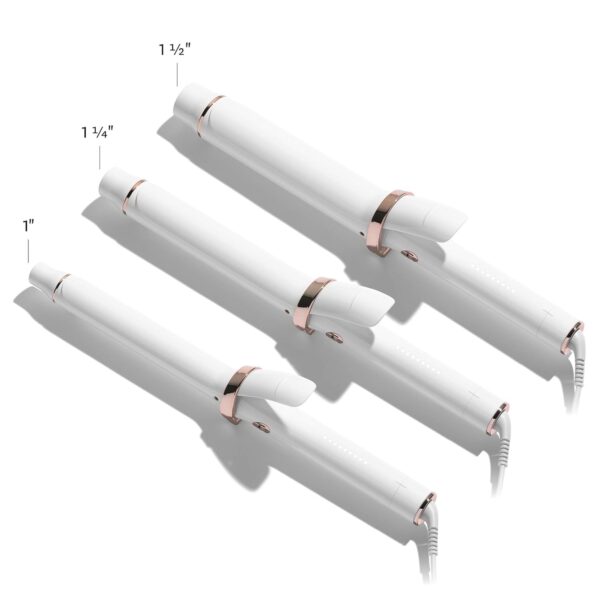 T3 SinglePass Curl X Extra-Long Barrel 1", 1.25", 1.5" Curling Iron with 9 Heat Settings and Ceramic Barrel for Fast Styling and Lasting Results on All Hair Types