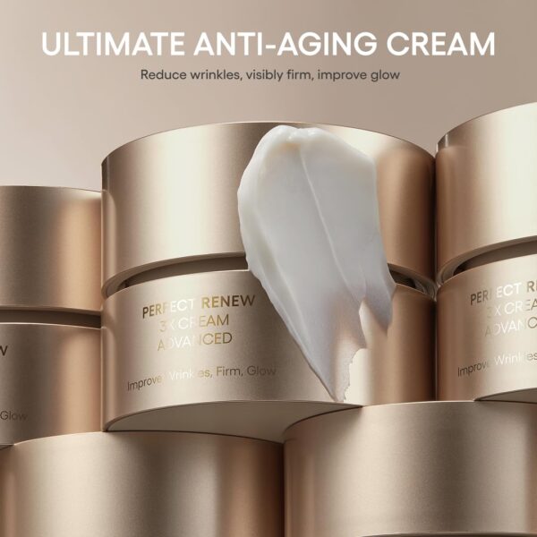 LANEIGE Perfect Renew 3X Cream: Anti-Aging Cream for Visible Wrinkles & Firm Skin