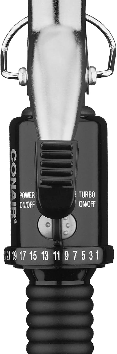 Conair Instant Heat 3/4-Inch Curling Iron, ¾-inch barrel produces tight curls – for use on short to medium hair