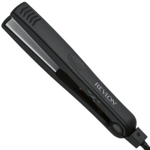 Revlon Smooth and Straight Ceramic Flat Iron | Fast Results, Smooth Styles (1 in)