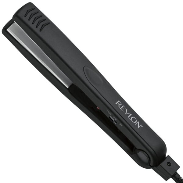 Revlon Smooth and Straight Ceramic Flat Iron | Fast Results, Smooth Styles (1 in)