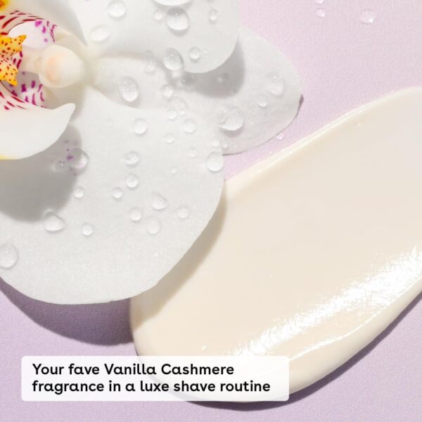 eos Cashmere Skin Collection Pre-Shave Scrub- Vanilla Cashmere Scented, Exfoliating Body Scrub, 7 fl oz