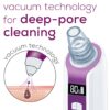 Beurer Blackhead Remover Pore Vacuum with 3 Suction Head Attachments & 5 Suction Levels, for All Skin Types - Blackhead Vacuum for Deep Cleansing, FC41