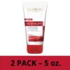 L'Oreal Paris Revitalift Daily Cream Cleanser, Gentle Makeup Remover Face Wash with Vitamin C 5 fl. oz (Pack of 2)