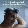 Just For Men Control GX Grey Reducing Shampoo, Gradual Hair Color with Keratin for Stronger Thicker and Healthier Looking Hair, 4 Fl Oz - Pack of 3 (Packaging May Vary)