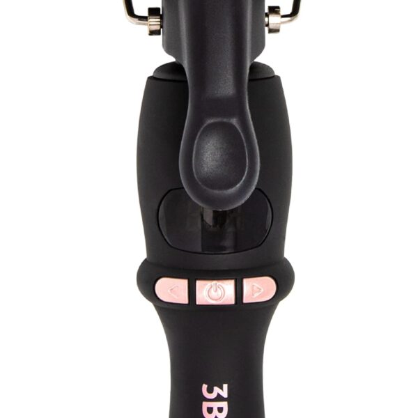 Beachwaver 3B Waver - Midnight Rose | Triple Barrel Hair Waver for Mermaid Waves | Professional Curling Iron with Adjustable Temperature, LED Screen, and Ceramic Barrels