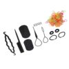 Hair Styling Modelling Tool Changeable for Multi Scene ABS Silicone 12pcs
