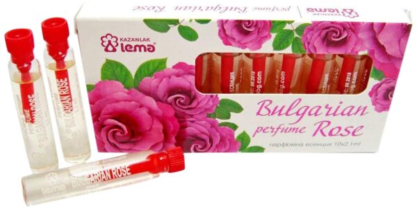 BULGARIAN ROSE PERFUME 10 x2.1ml