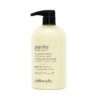 philosophy purity made simple one-step facial cleanser- with meadowfoam seed oil gently cleanses & melts away dirt, oil & stubborn makeup paraben-free face wash