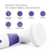61DyDEPujjL._SL1278_.jpg Pursonic Pursonic Advanced Facial and Body Cleansing Brush for Removing Makeup & Exfoliating Dead Skin - Includes 4 Multifunction Brush Heads: Facial, Body, Pumice Stone and Sponge (pink), 1 count
