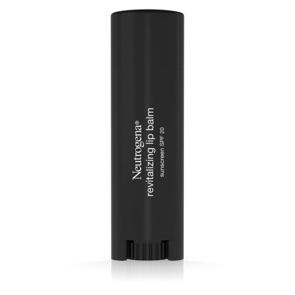 Neutrogena Revitalizing and Moisturizing Tinted Lip Balm with Sun Protective Broad Spectrum SPF 20 Sunscreen, Lip Soothing Balm with a Sheer Tint in Color Fresh Plum 60,.15 oz