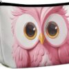 Makeup Bag for Women Cosmetic Bags Owl Travel Toiletry Bag Cute Zipper Make Up Bags Large Capacity Make Up Case Organizer Portable Makeup Pouch for Travelling Gift